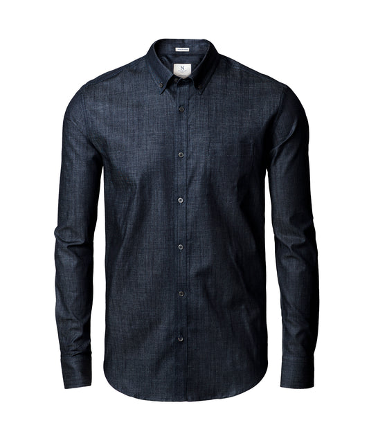 Nimbus Torrance Mens Modern Fit Denim Shirt