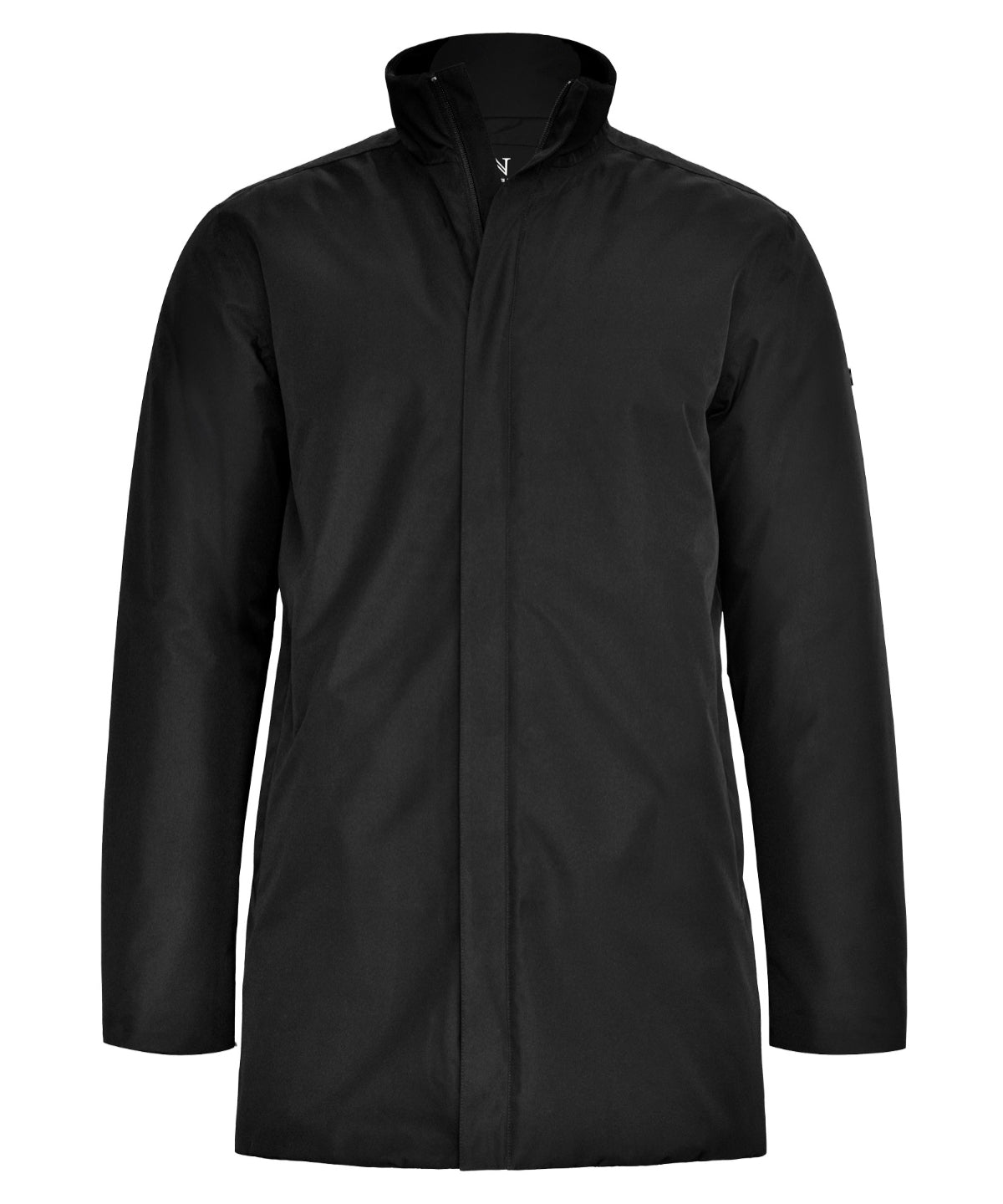 Black Folcroft Lightweight Jacket with Enhanced Comfort