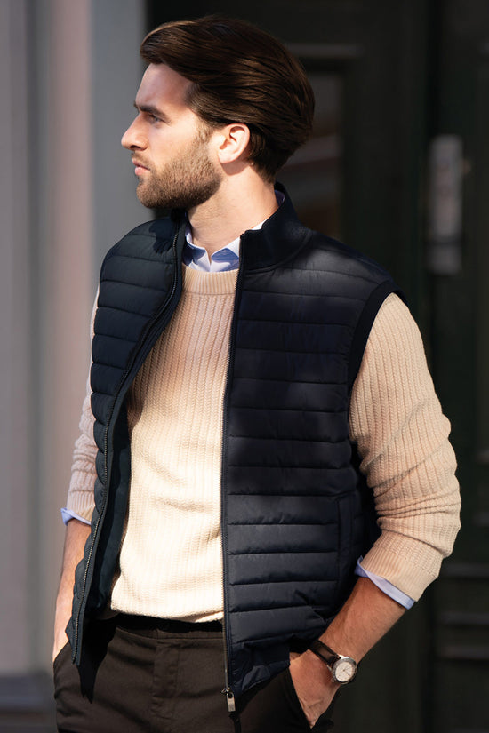 Vesper Hybrid Bodywarmer with Recycled Polyester Panels