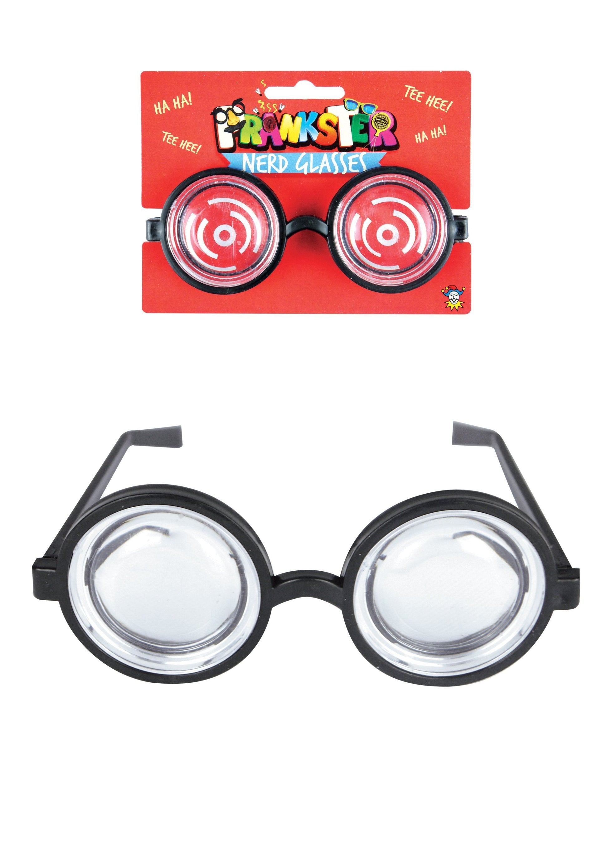 Cool Nerd Glasses with Clear Lenses for Pranksters