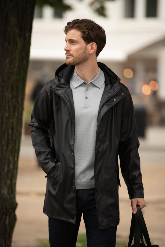 York Unisex Raincoat Stylish Nordic Design for Rainy Days