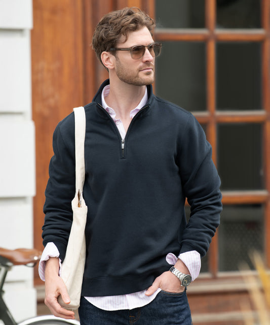 Glendale 14Zip Unisex Sweatshirt Organic Cotton Blend