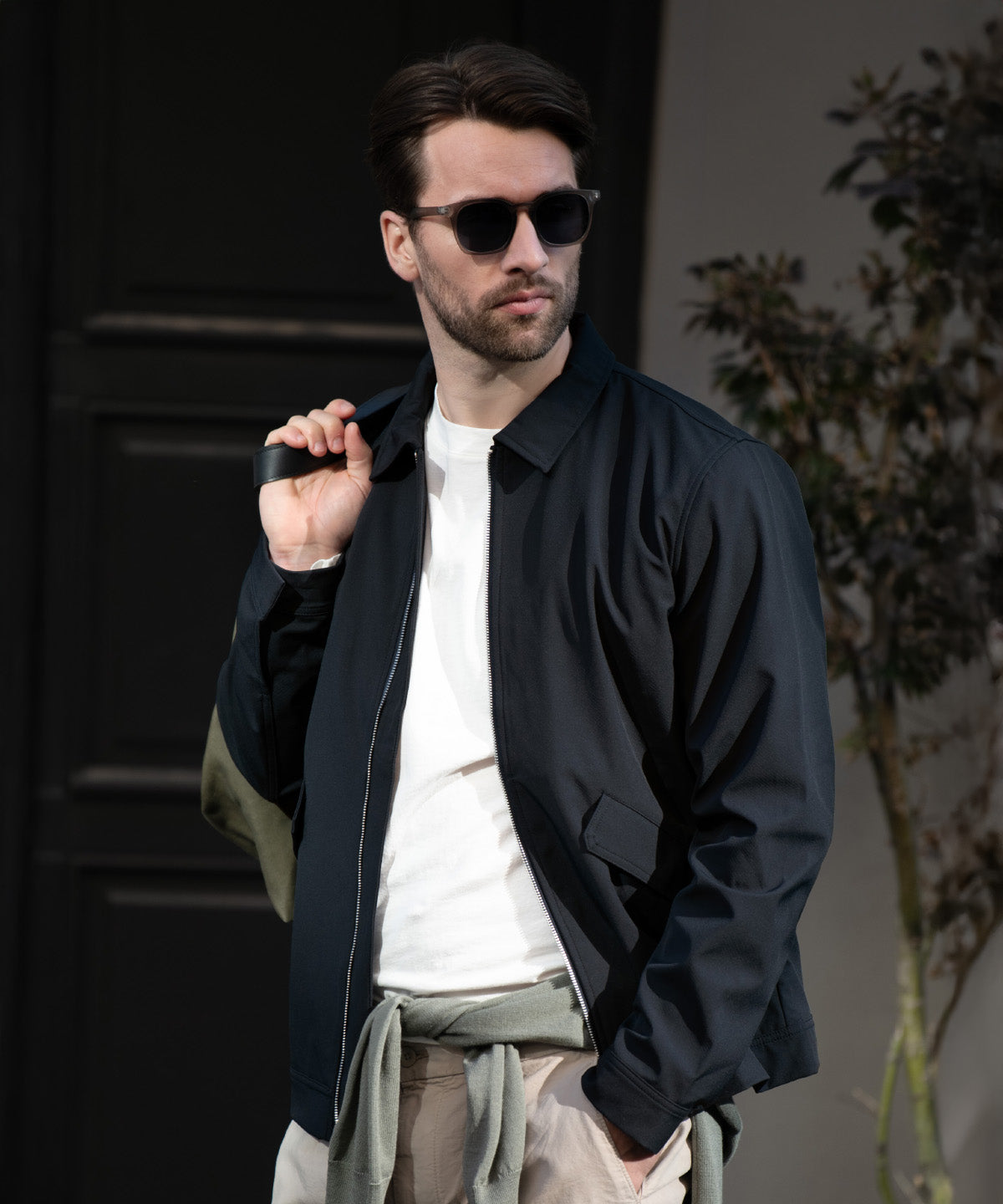 Detroit Unisex Jacket Dark Navy Classic American Workwear