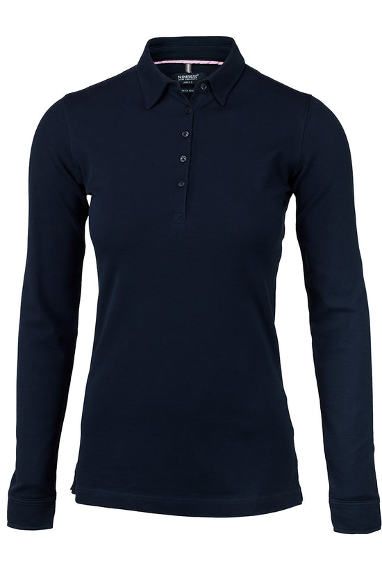 Nimbus Carlington Deluxe Long Sleeve Polo for Women