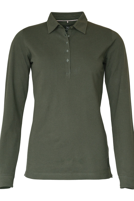 Nimbus Carlington Deluxe Long Sleeve Polo for Women