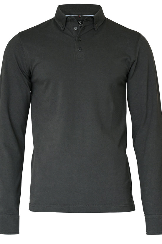 Nimbus Carlington Deluxe Long Sleeve Polo for Men