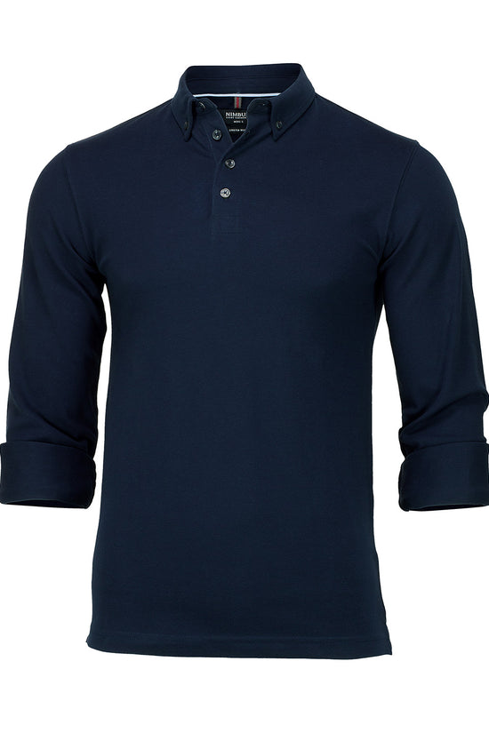Nimbus Carlington Deluxe Long Sleeve Polo for Men
