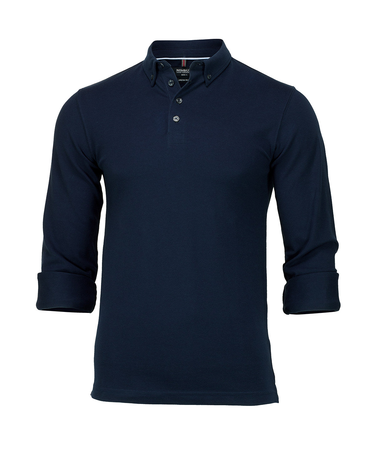 Nimbus Carlington Deluxe Long Sleeve Polo for Men