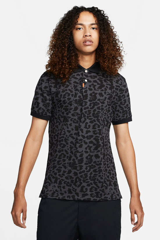 Nike Mens Primal Print Slim Fit Golf Polo