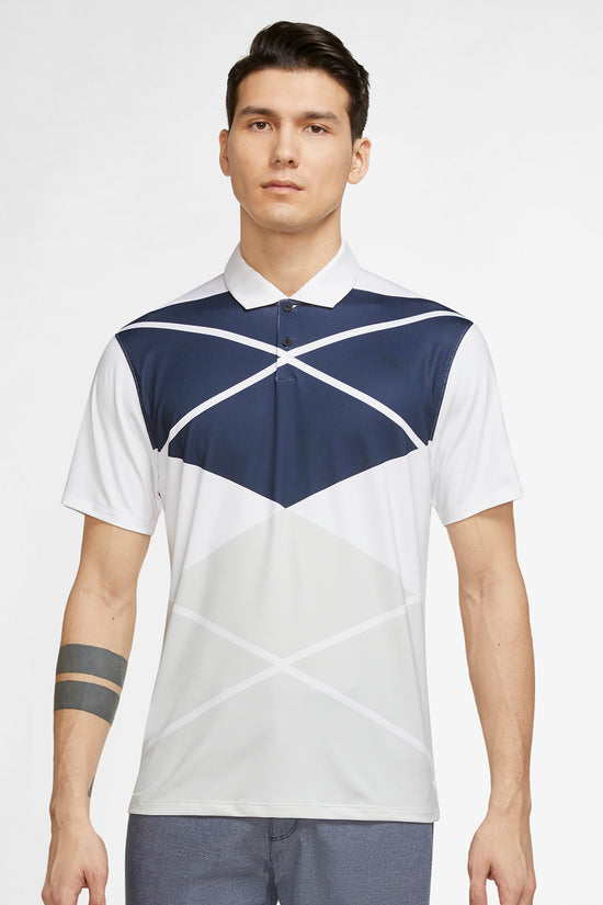 Nike Vapor Argyle Print Performance Polo Mens Activewear