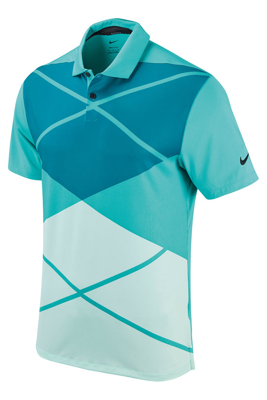 Nike Vapor Argyle Print Performance Polo Mens Activewear