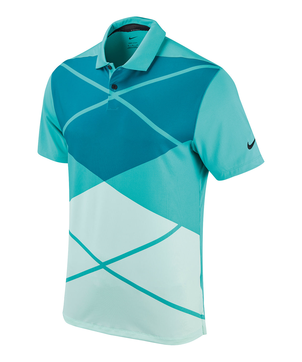 Nike Vapor Argyle Print Performance Polo Mens Activewear