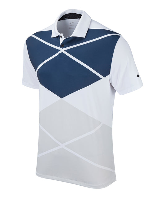 Nike Vapor Argyle Print Performance Polo Mens Activewear
