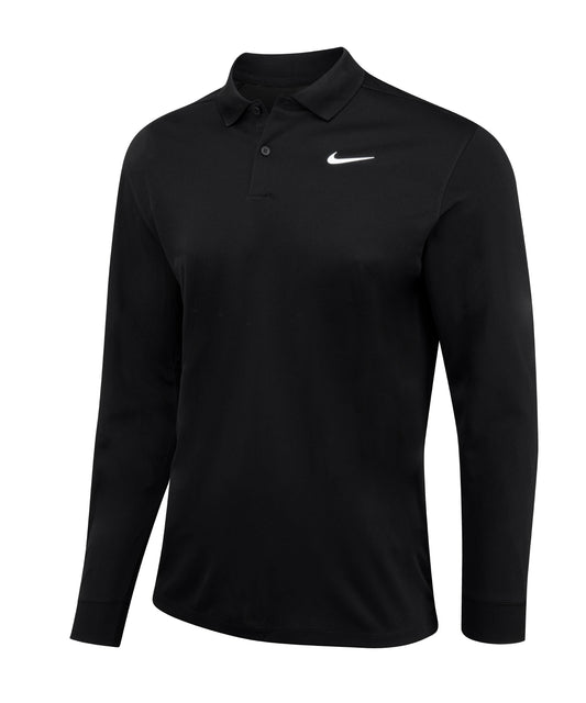 Nike DriFIT Victory Solid Long Sleeve Polo for Men