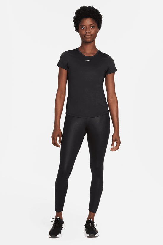 Nike Womens DriFIT One Slim Fit Short Sleeve Top
