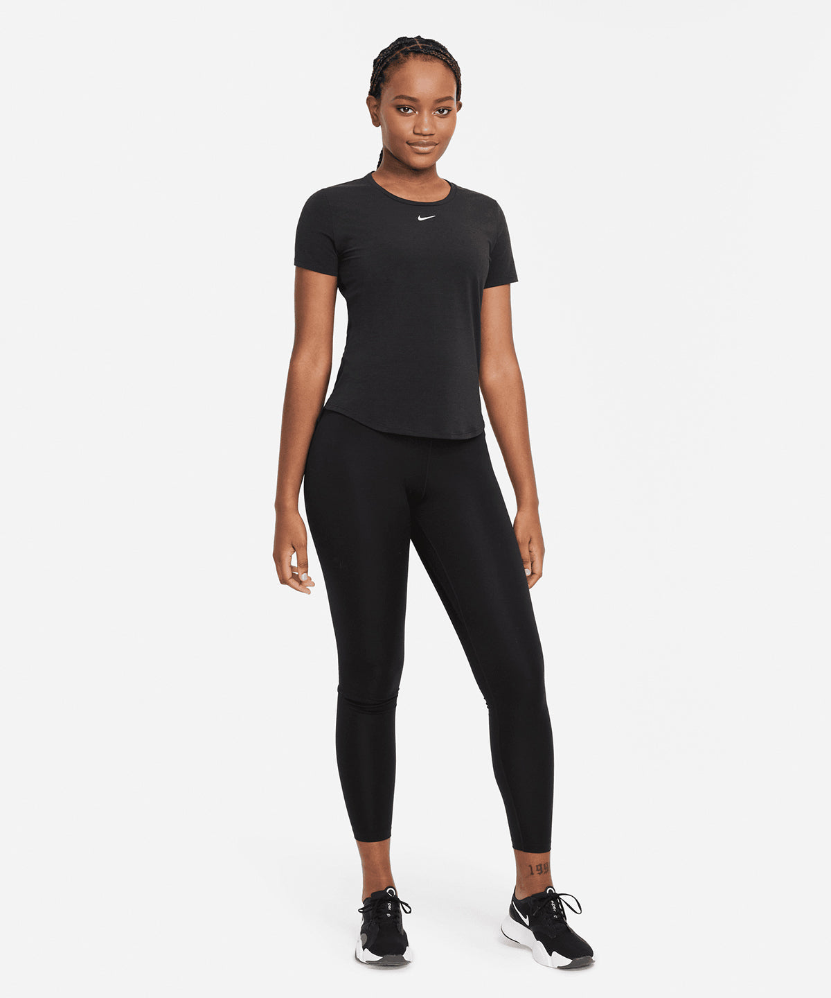 Nike Womens DriFIT One Luxe Short Sleeve Top