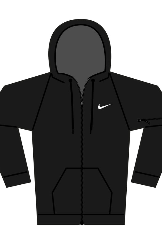 Nike Mens ThermaFIT FullZip Fitness Hoodie