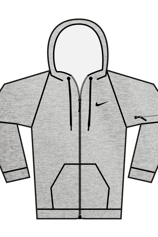 Nike Mens ThermaFIT FullZip Fitness Hoodie