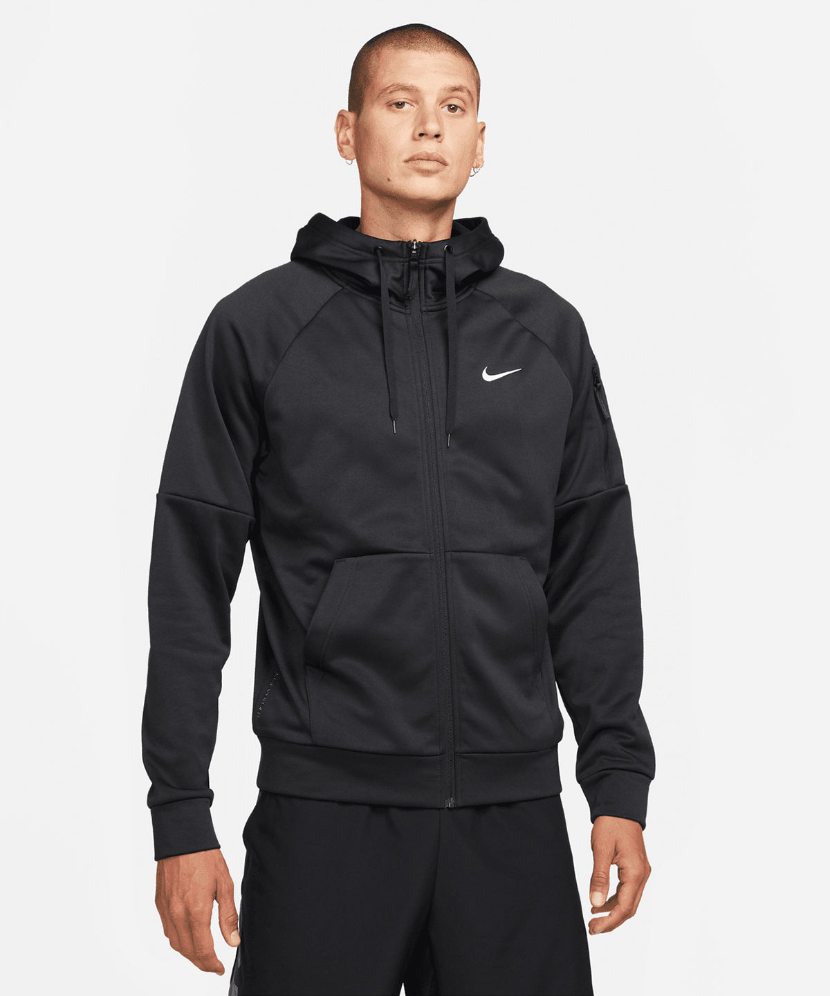 Nike Mens ThermaFIT FullZip Fitness Hoodie