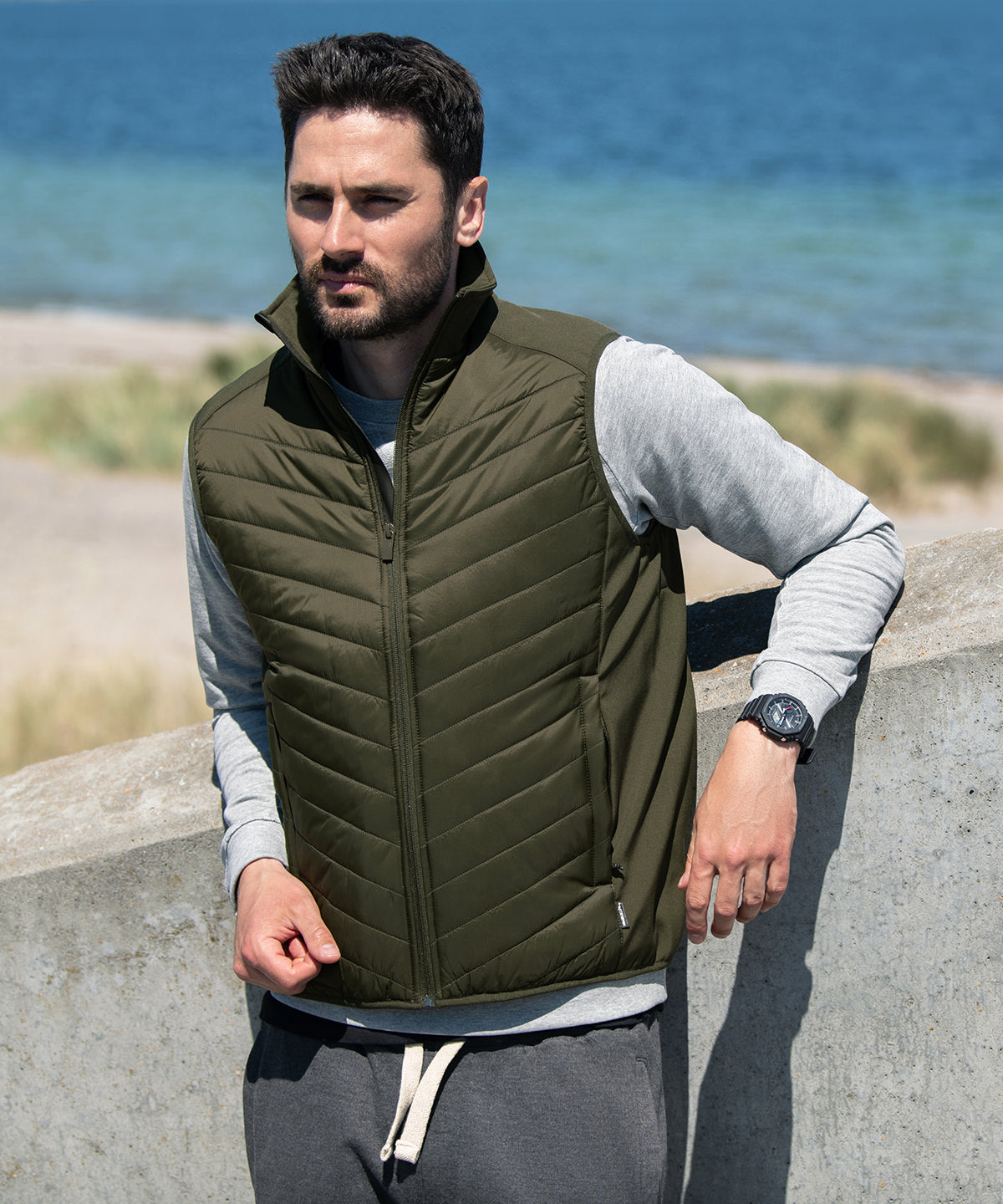 Nimbus Play Benton Hybrid Vest for Active Men Plus Sizes