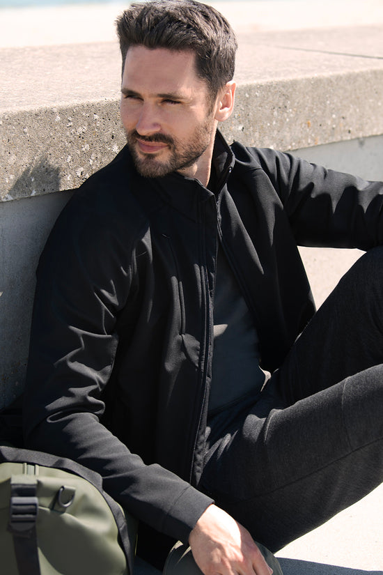 Livingston 4Way Stretch Softshell Jacket for Men Plus Sizes