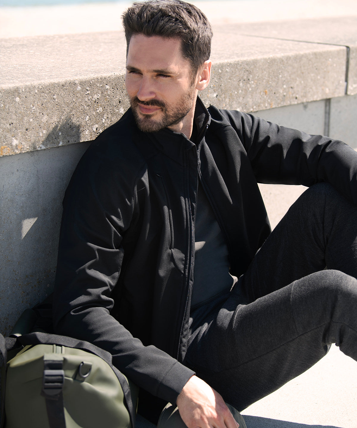 Livingston 4Way Stretch Softshell Jacket for Men Plus Sizes
