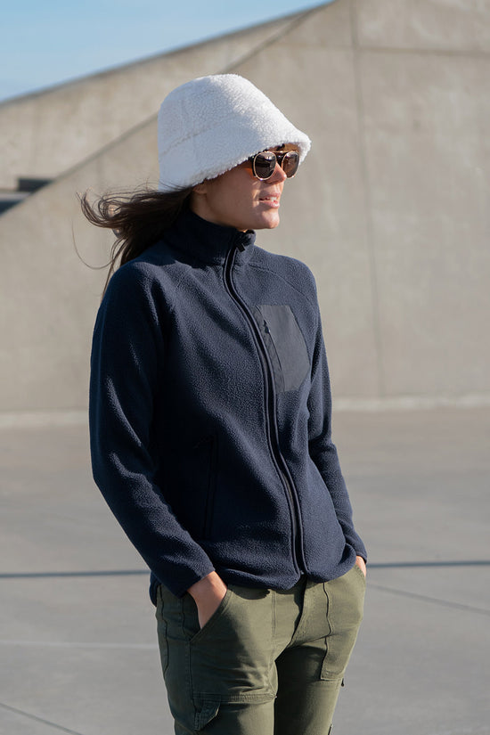 Nimbus Play Timberlake Sherpa Fleece Jacket for Women Recycled Fabric