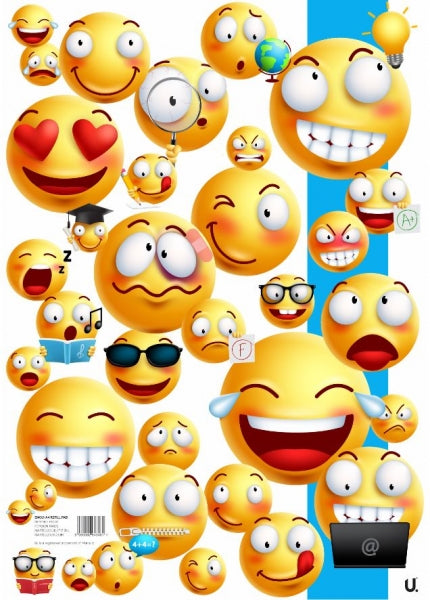 Emoji A4 Refill Pad Notepad Notebook Assorted Designs