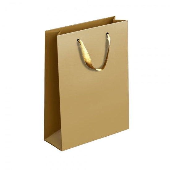 Large GoldSilver Patterned Paper Gift Bag Assorted Designs