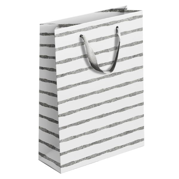 Elegant Gold and Silver Patterned Paper Gift Bag Extra Large Assorted Designs