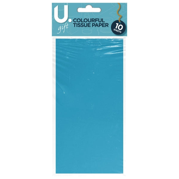 Assorted Colourful Tissue Paper Sheets 10Pack
