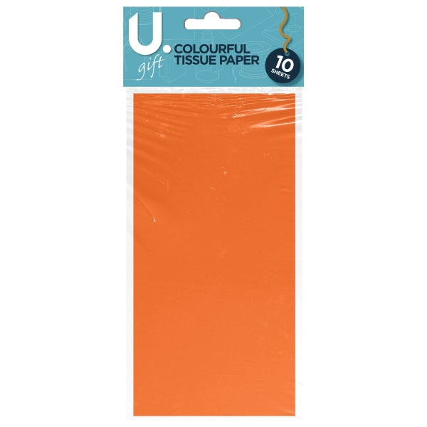 Assorted Colourful Tissue Paper Sheets 10Pack