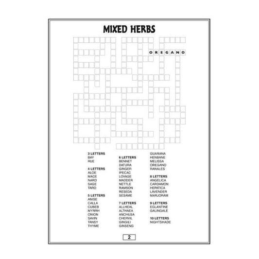 Criss Cross Puzzle Book Assorted Designs A4 Size