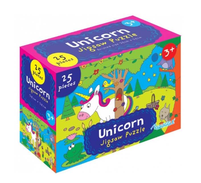 Childrens Unicorn and Underwater Jigsaw Puzzle 25 Pieces
