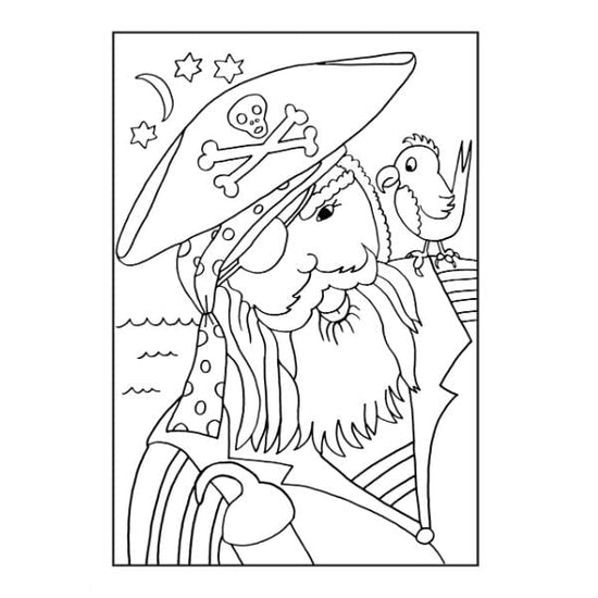 Adventure Awaits A4 Colouring Fun Book for Boys