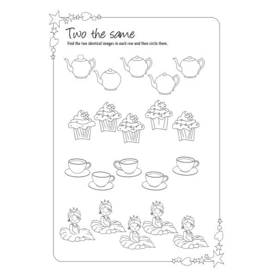 Enchanting Princess Ballerina Activity Book for Little Dreamers