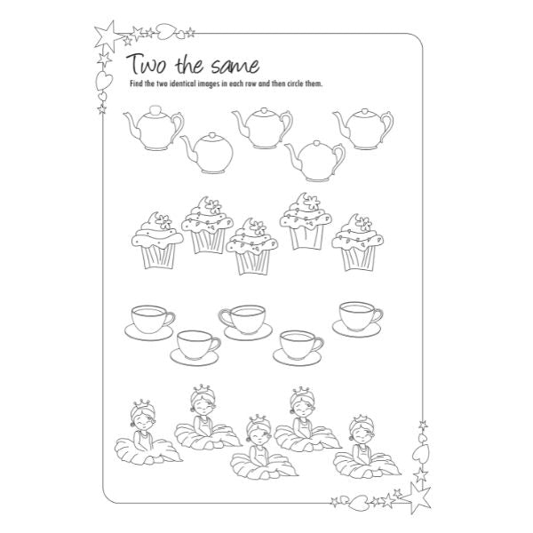 Enchanting Princess Ballerina Activity Book for Little Dreamers