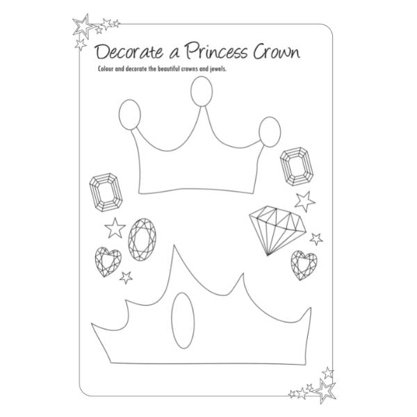 Enchanting Princess Ballerina Activity Book for Little Dreamers
