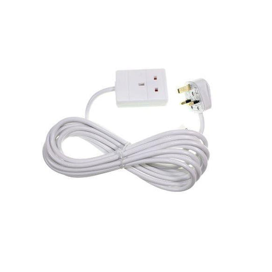 3m 1 Gang Extension Cable Lead Power Strip 13A UK Plug