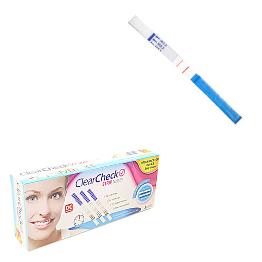 Europe ClearCheck Pregnancy Test Kit Pack of 3