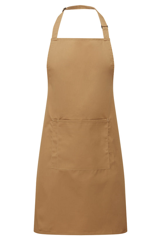 Premier Colours Bib Apron with Pocket Unisex Adult Apron