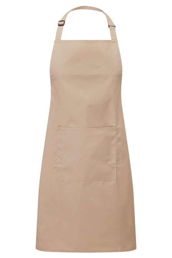 Premier Colours Bib Apron with Pocket Unisex Adult Apron