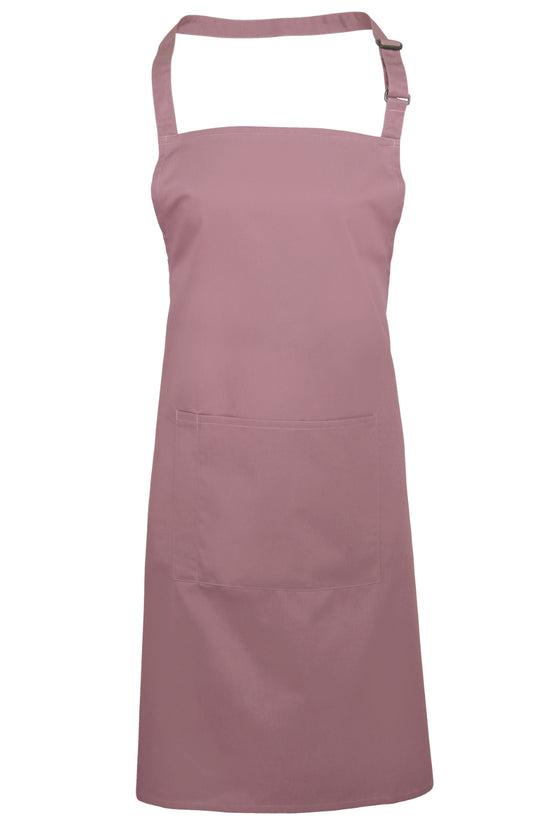 Premier Colours Bib Apron with Pocket Unisex Adult Apron