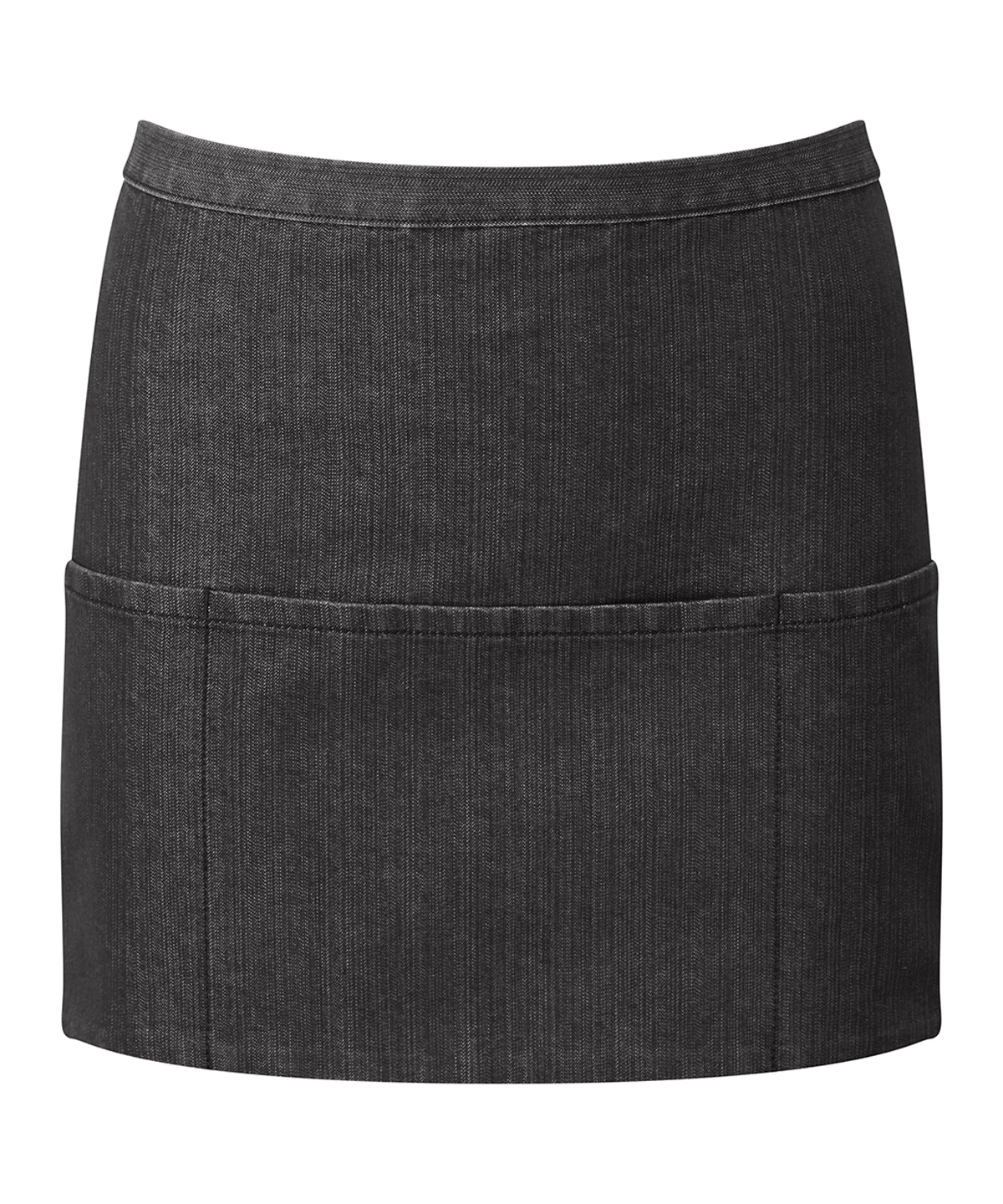 Premier Colours 3Pocket Apron Short Waist Apron with Open Pockets