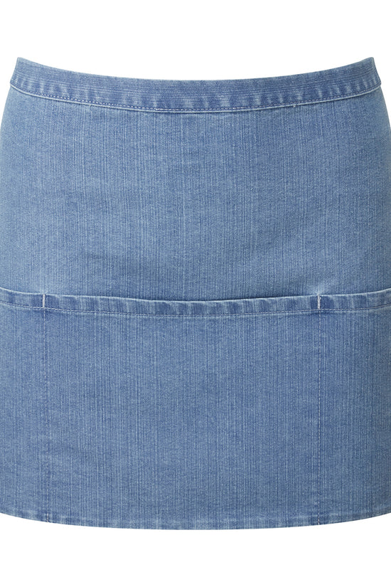 Premier Colours 3Pocket Apron Short Waist Apron with Open Pockets