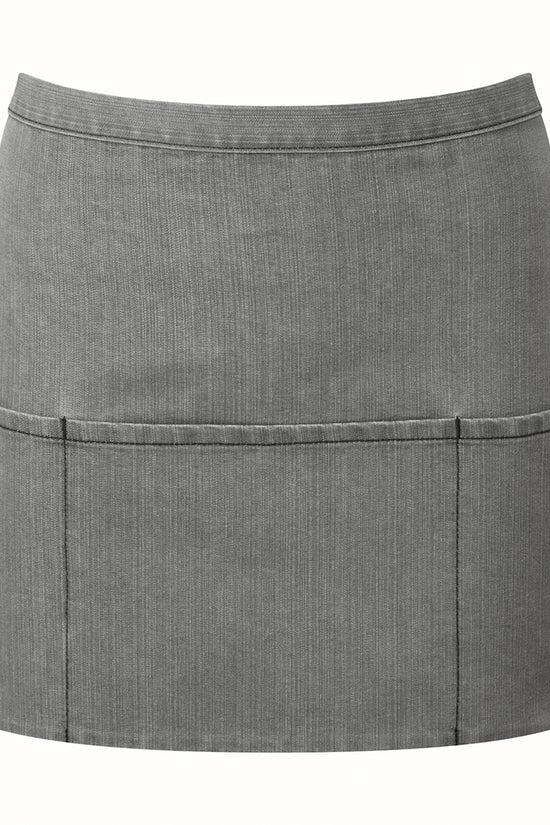 Premier Colours 3Pocket Apron Short Waist Apron with Open Pockets