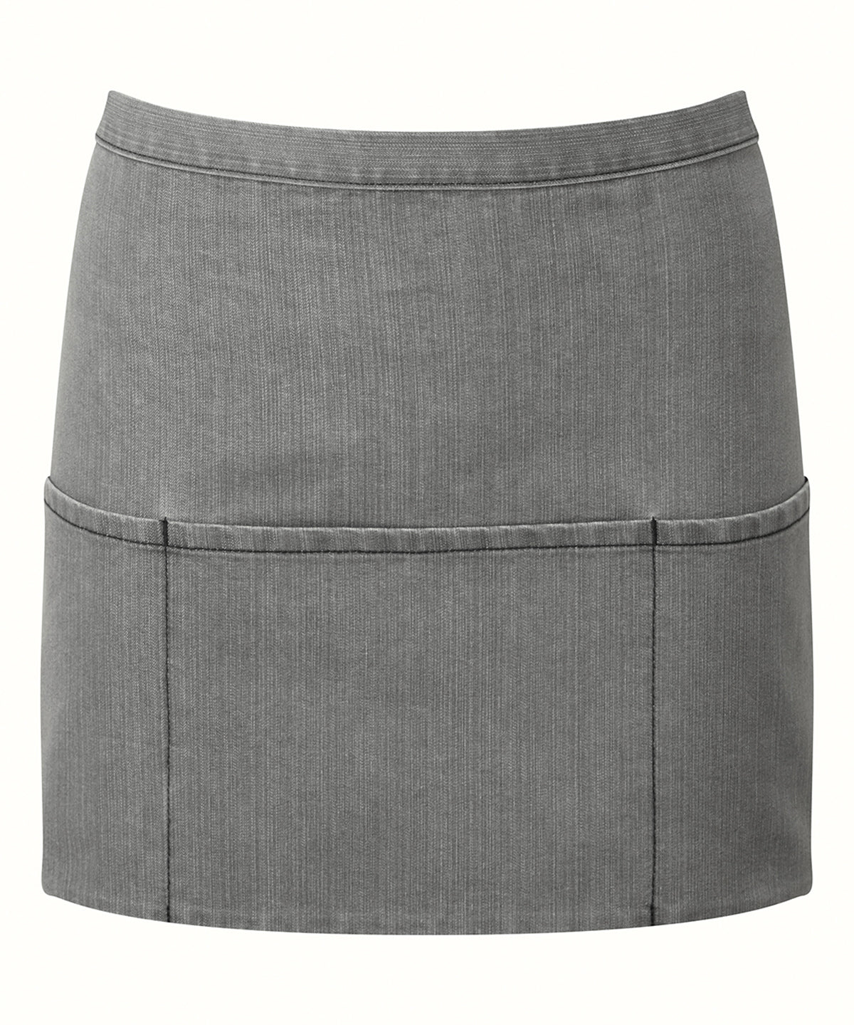 Premier Colours 3Pocket Apron Short Waist Apron with Open Pockets