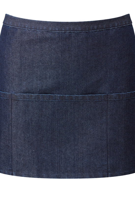 Premier Colours 3Pocket Apron Short Waist Apron with Open Pockets