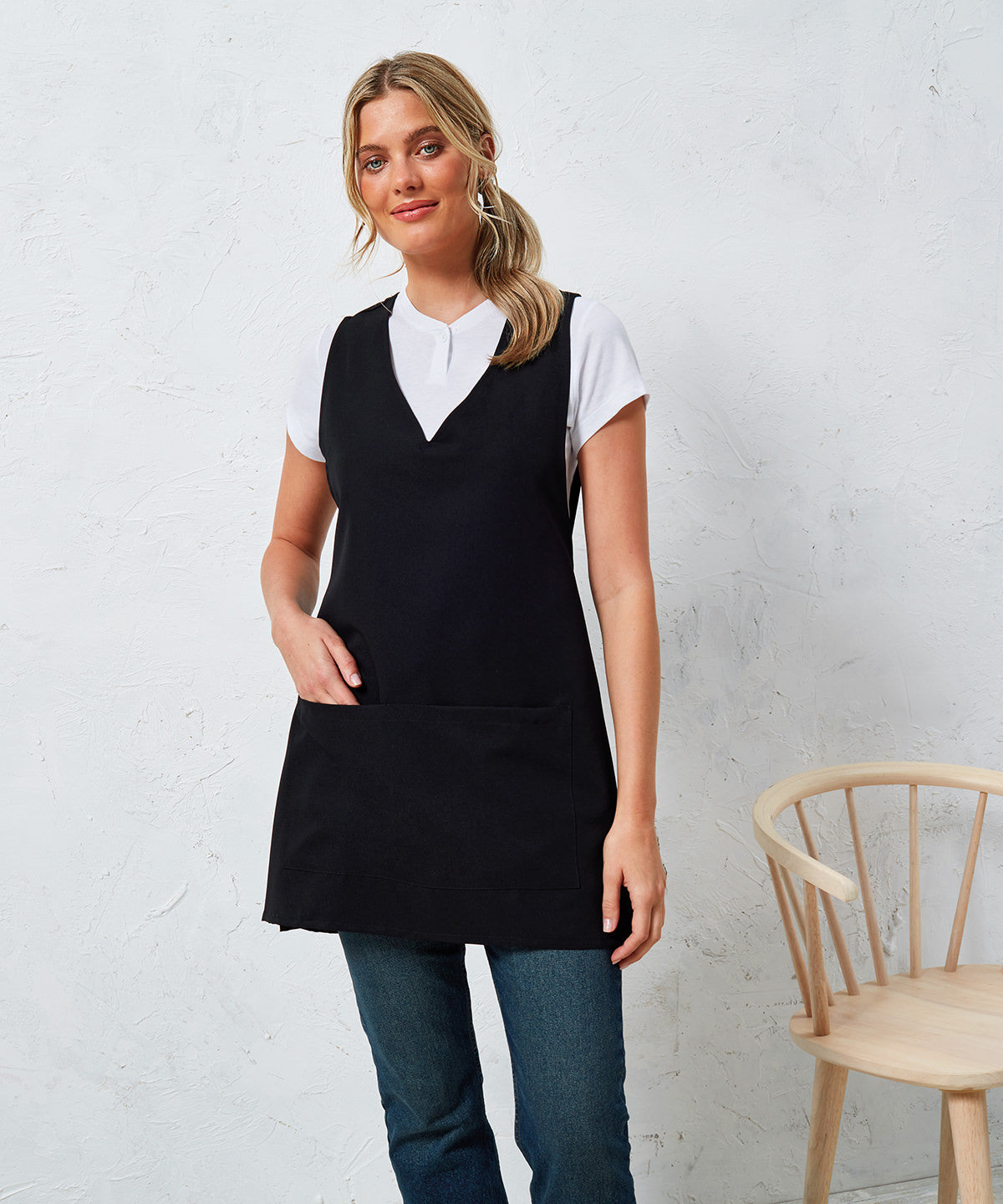 Stylish Wraparound Tunic for Female Adult Aprons