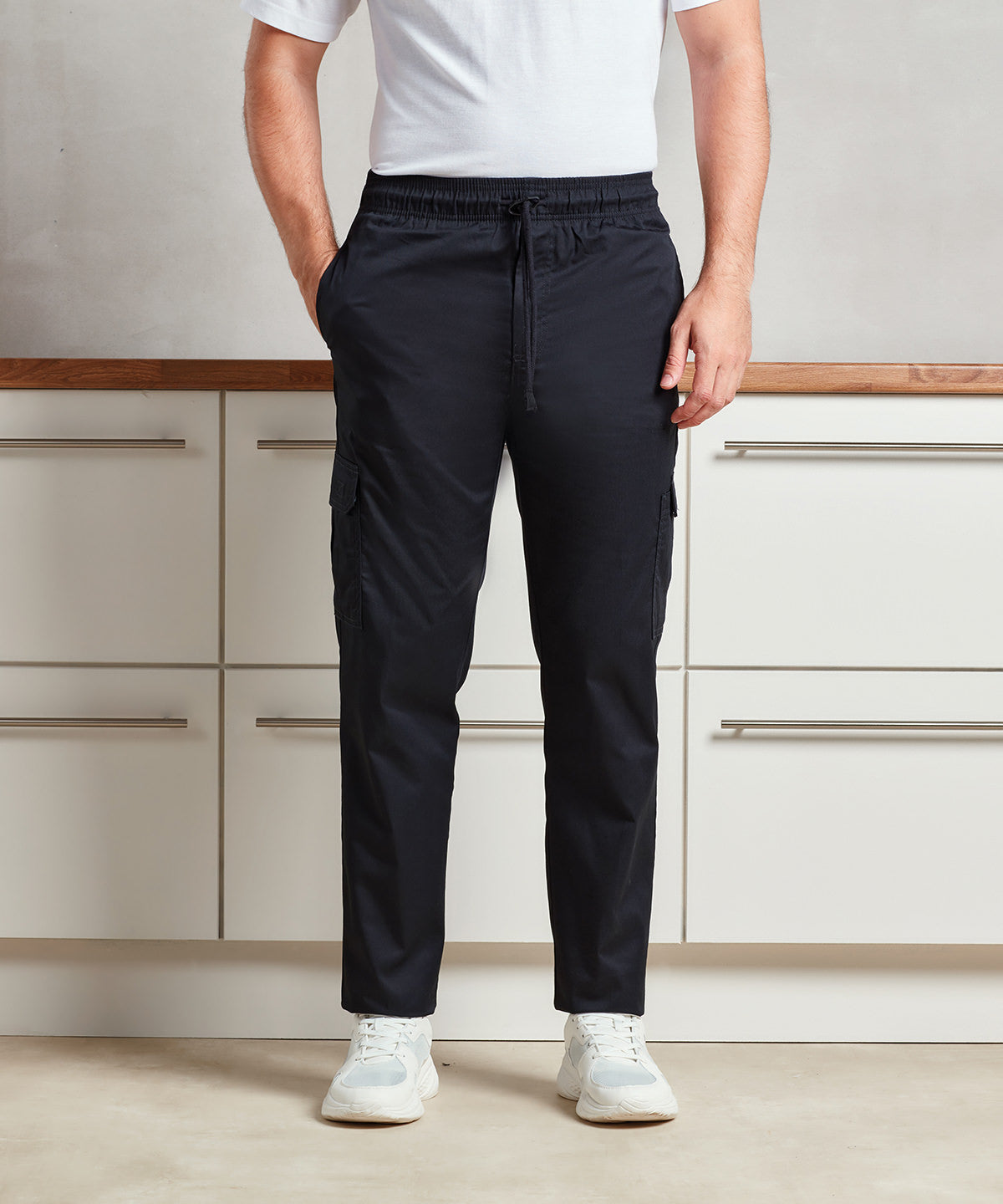 Cargo Pocket Chef Trousers for Men